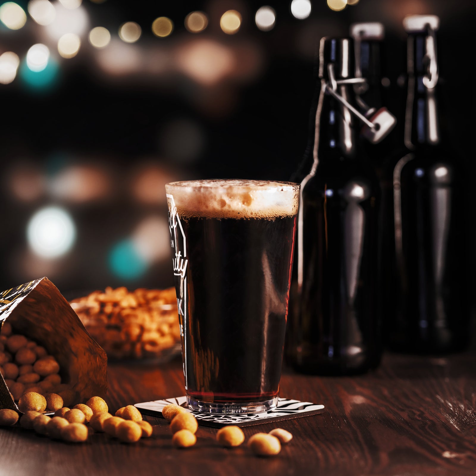 You'll Have an Eternity to Think Inside the Box Pint Glass