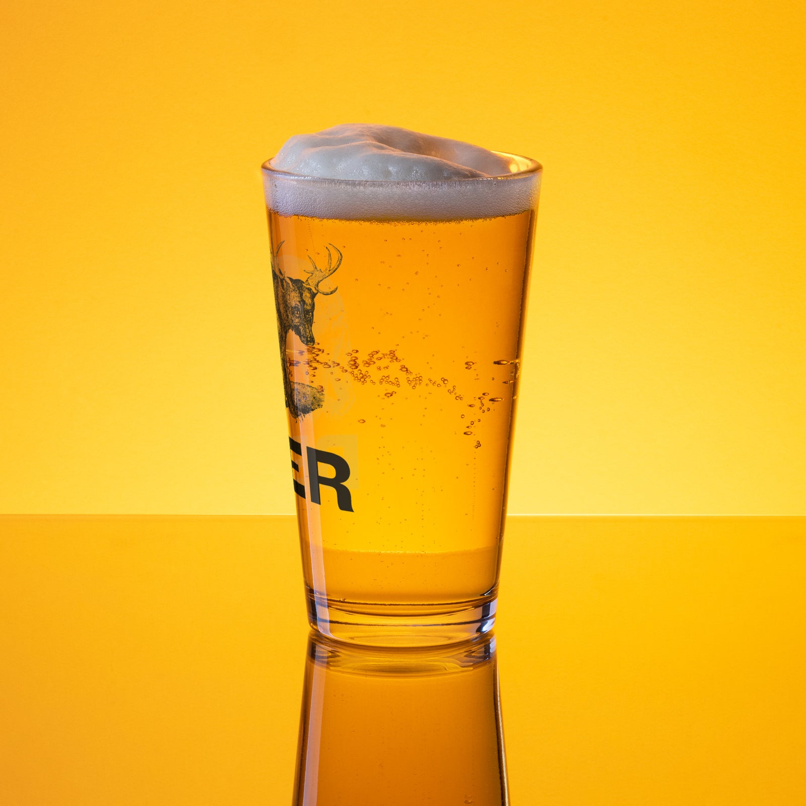 BEER Shaker Pint Glass