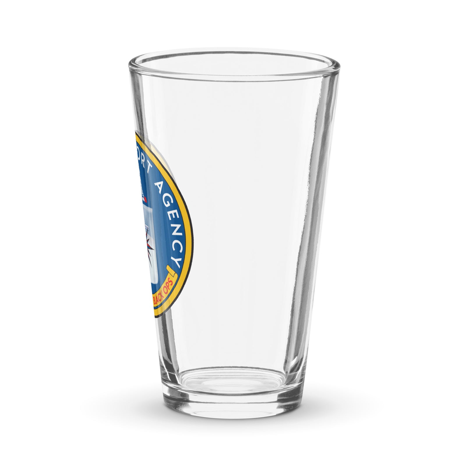 CIA Shaker Pint Glass