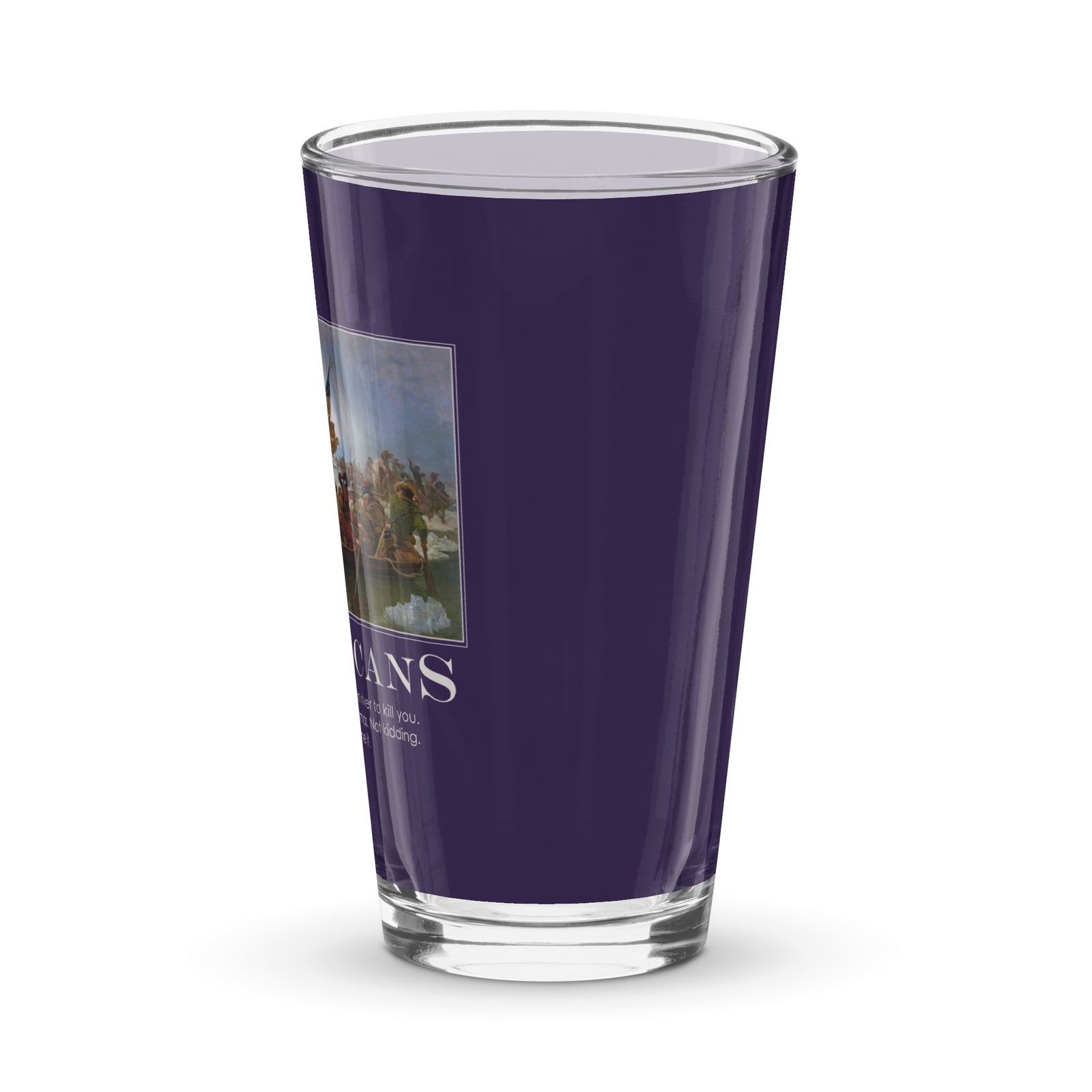 Americans Shaker Pint Glass