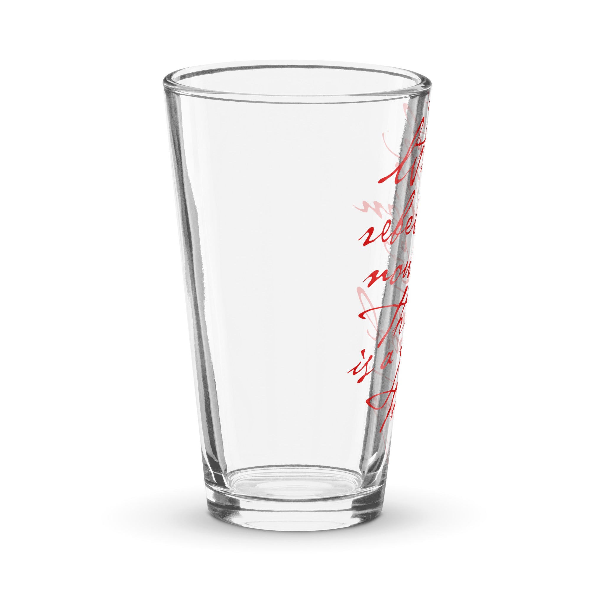 A Little Rebellion Now and Then is a Good Thing Jefferson Quote Shaker Pint Glass