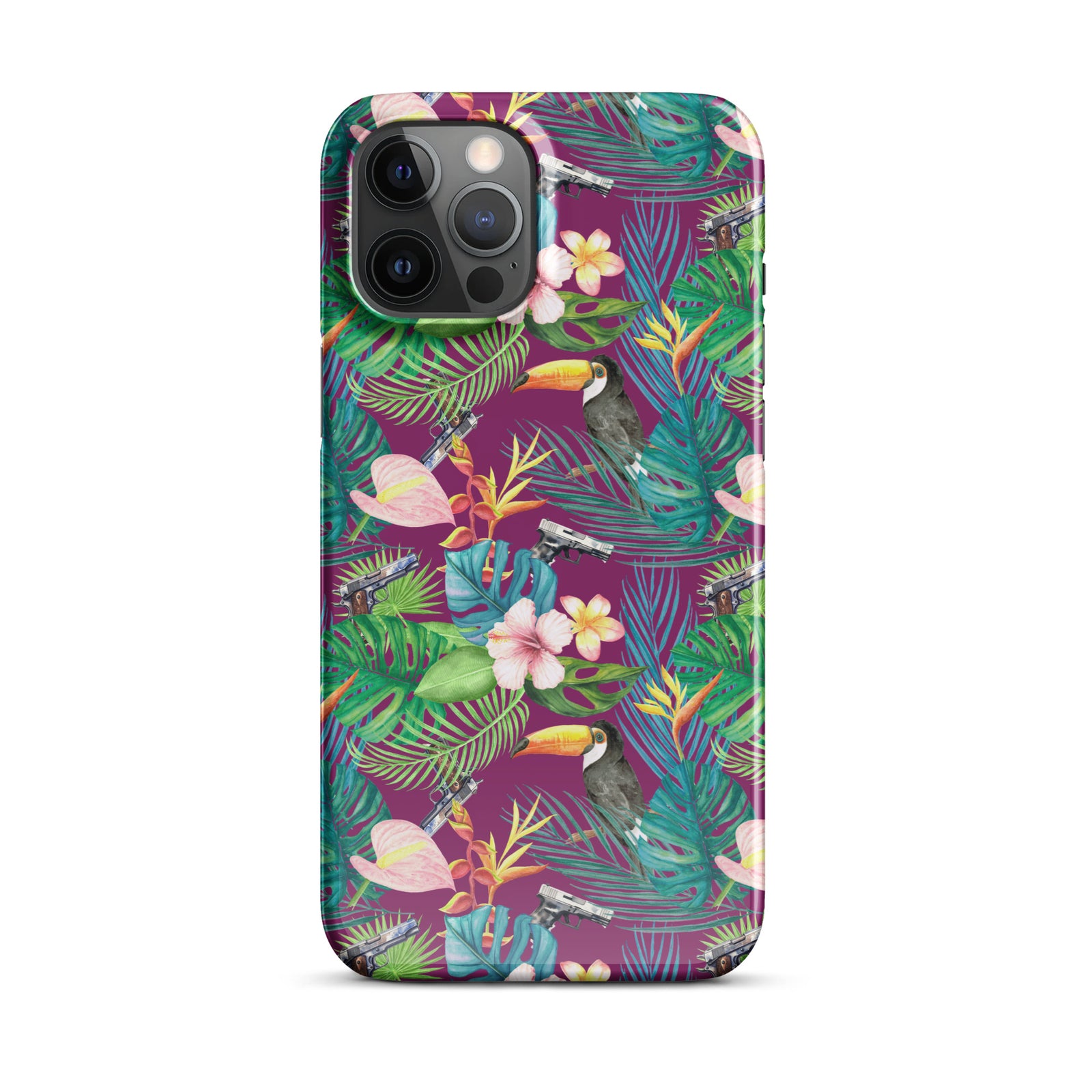 Hibiscus Bang Bang Hawaiian Snap case for iPhone®