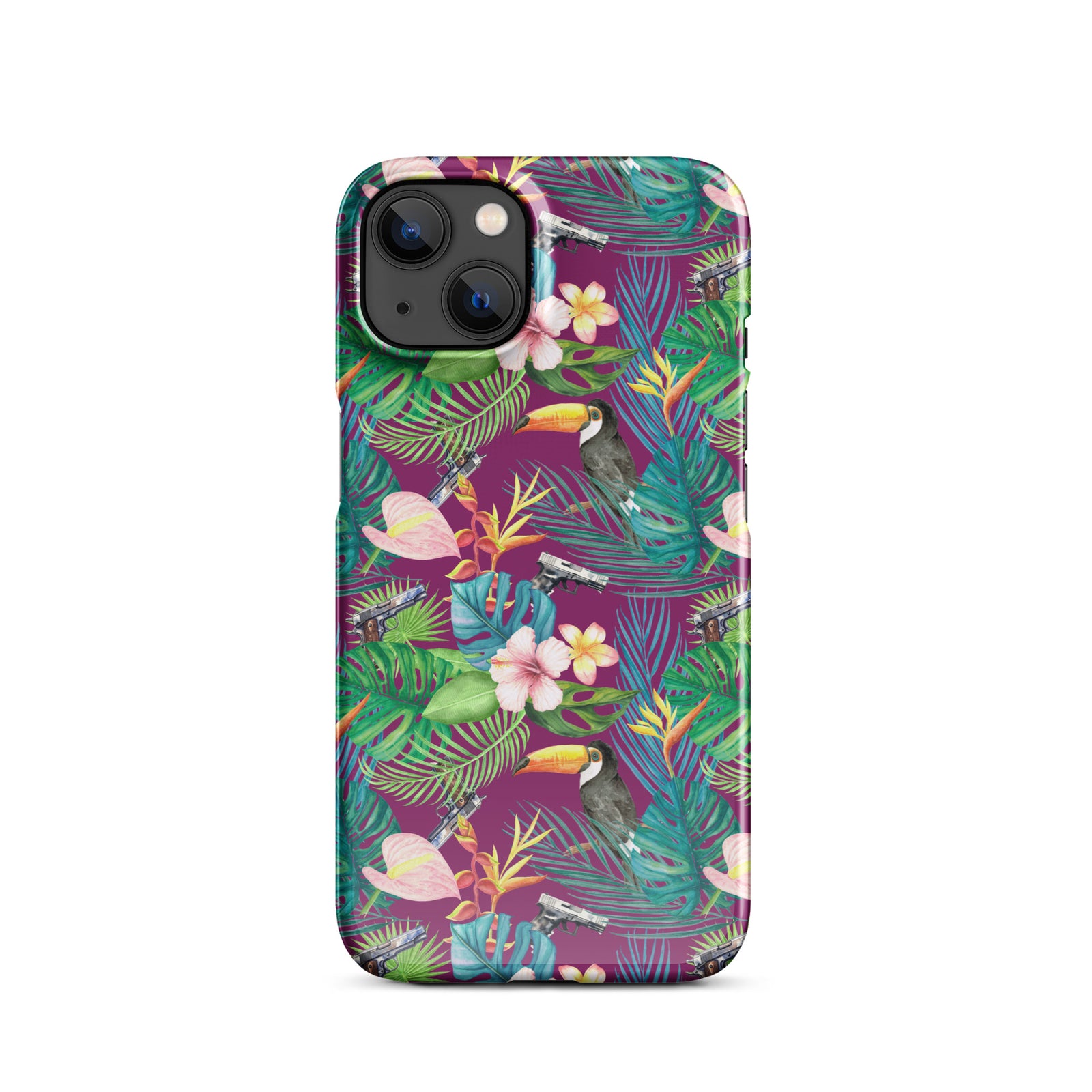 Hibiscus Bang Bang Hawaiian Snap case for iPhone®