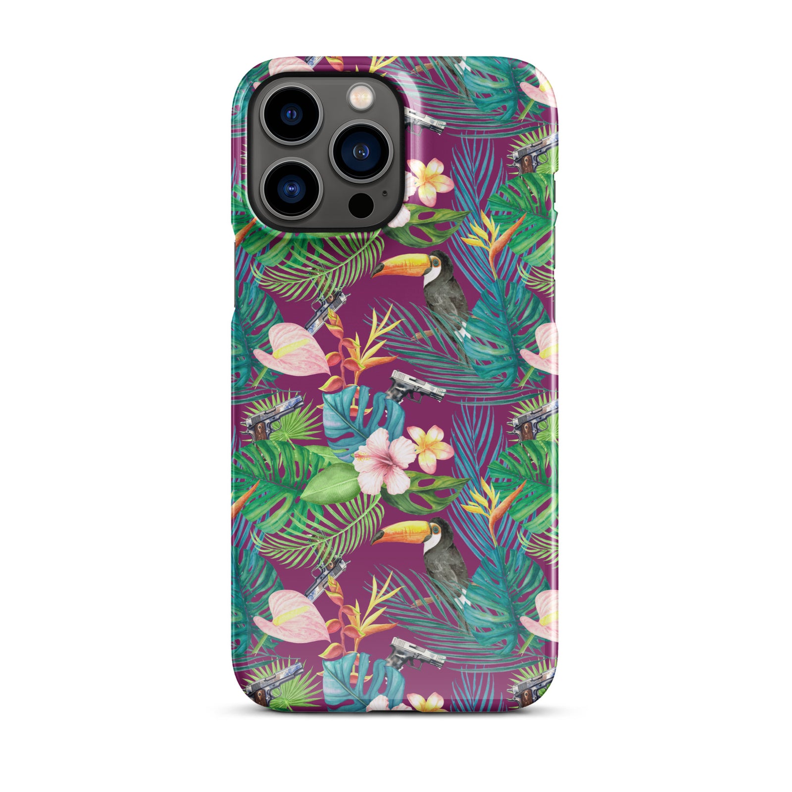 Hibiscus Bang Bang Hawaiian Snap case for iPhone®