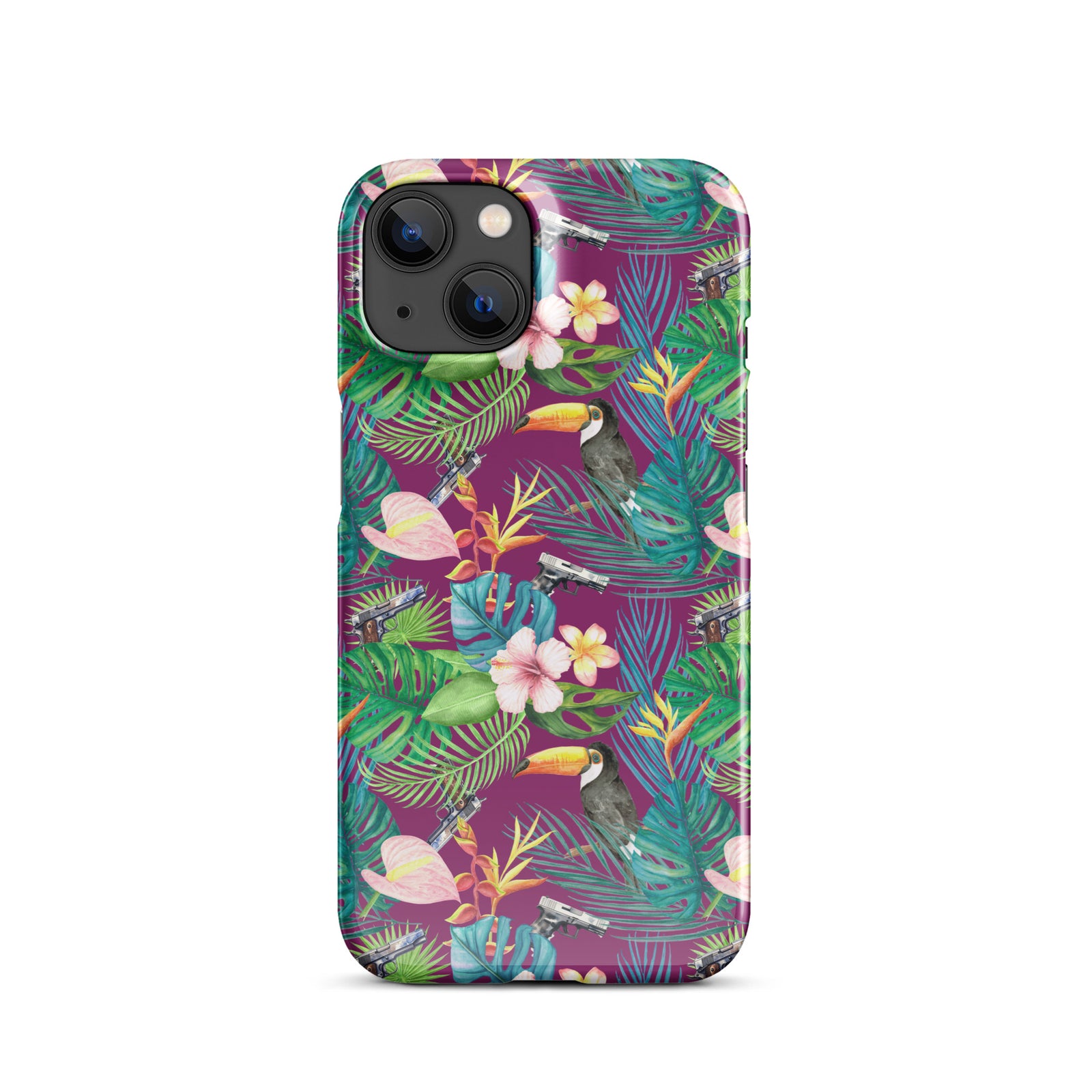 Hibiscus Bang Bang Hawaiian Snap case for iPhone®