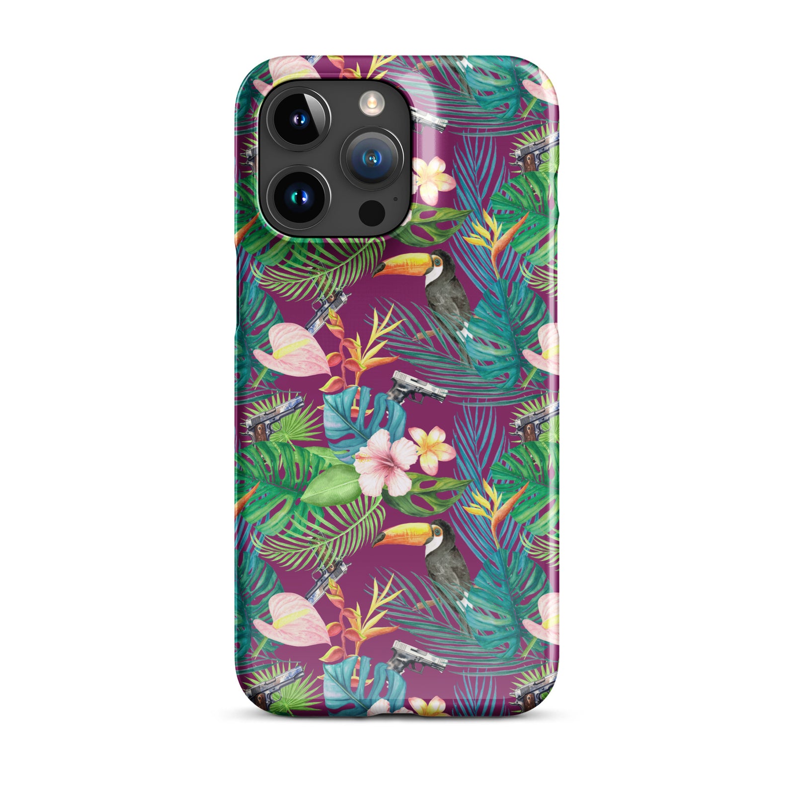Hibiscus Bang Bang Hawaiian Snap case for iPhone®