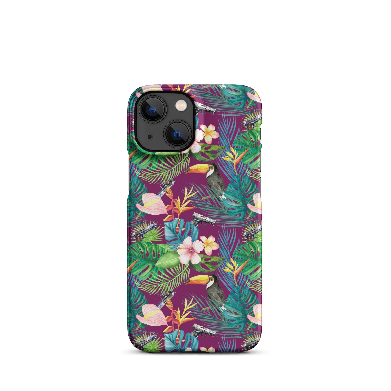 Hibiscus Bang Bang Hawaiian Snap case for iPhone®