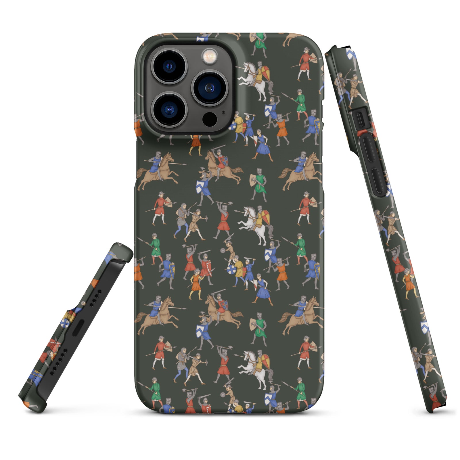 Medieval Battle Snap case for iPhone®