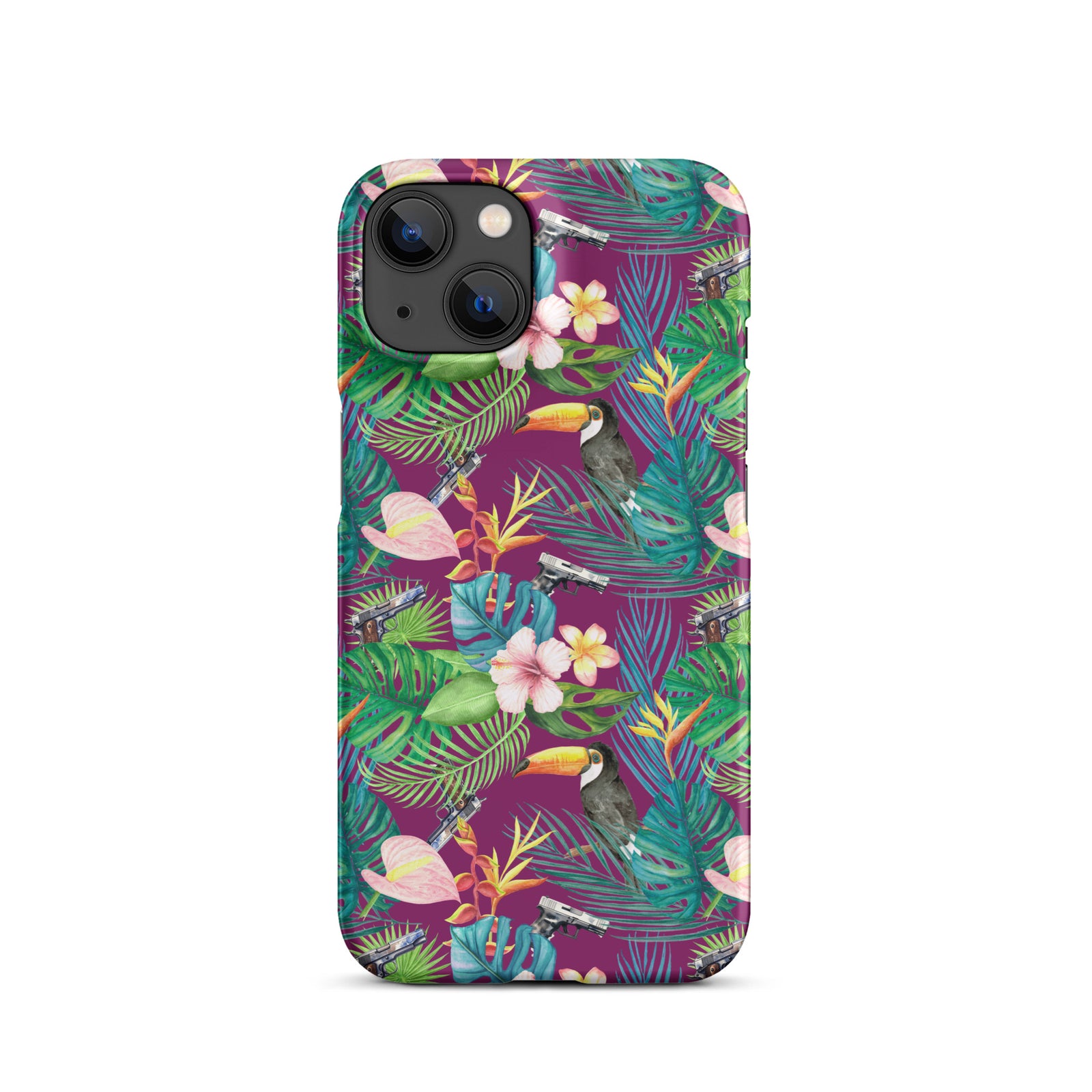 Hibiscus Bang Bang Hawaiian Snap case for iPhone®