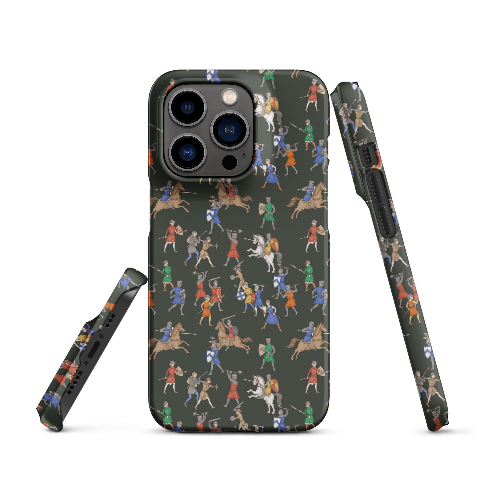 Medieval Battle Snap case for iPhone®
