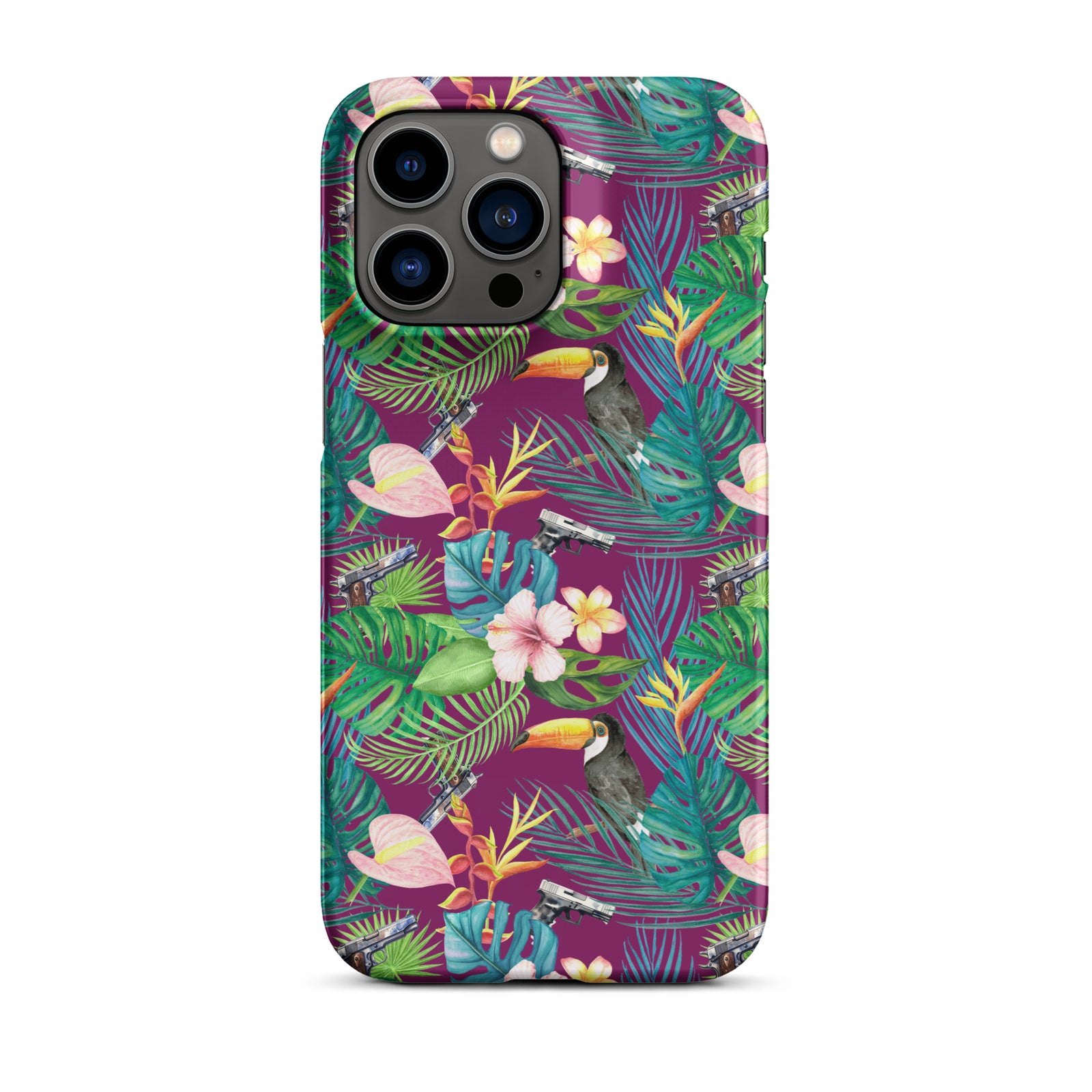 Hibiscus Bang Bang Hawaiian Snap case for iPhone®