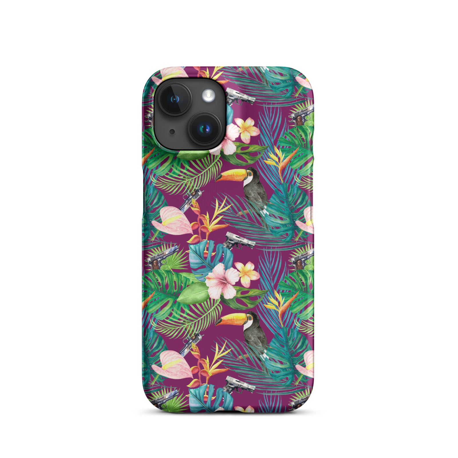 Hibiscus Bang Bang Hawaiian Snap case for iPhone®
