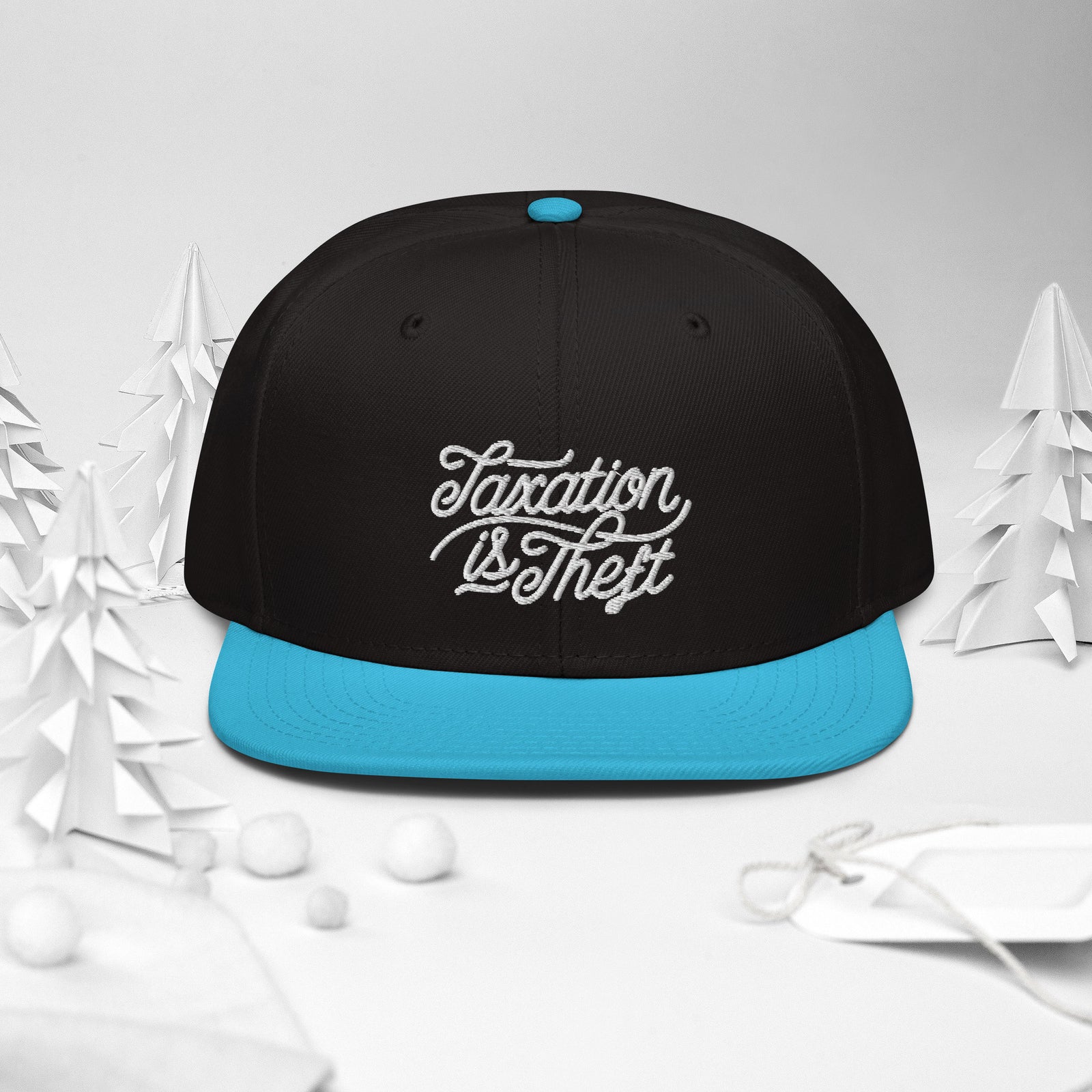 Taxation Is Theft Wool Blend Snapback