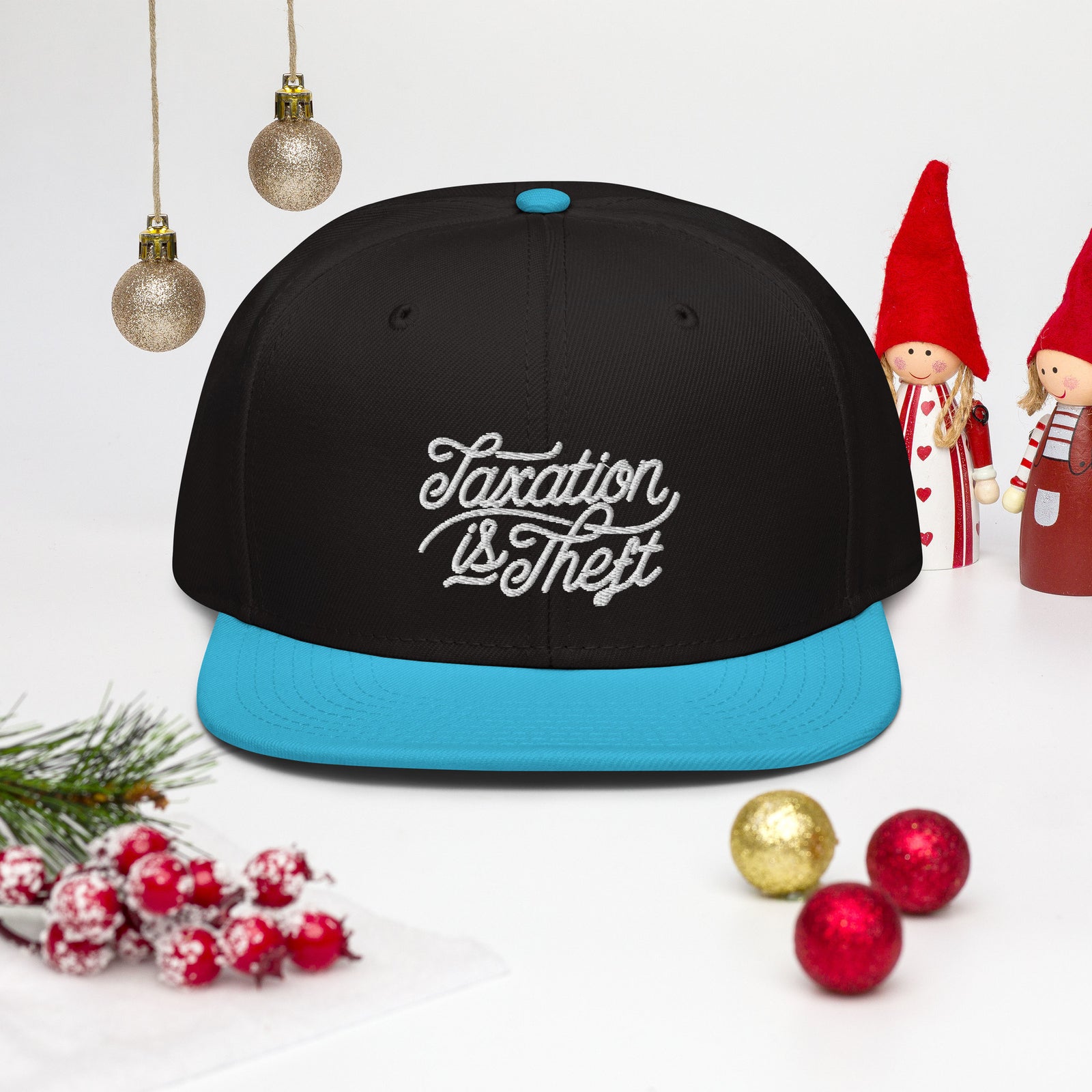 Taxation Is Theft Wool Blend Snapback