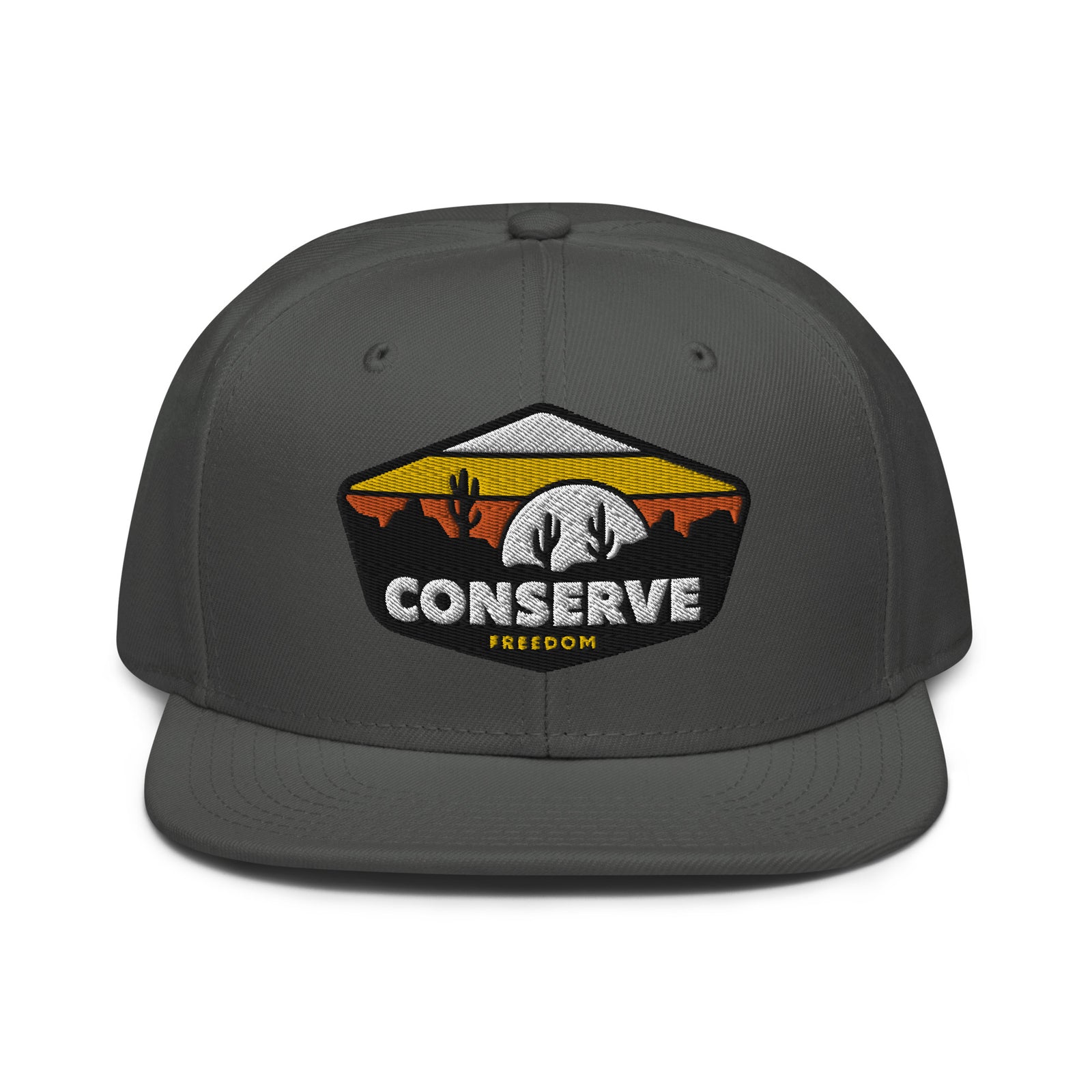 Conserve Freedom Retro Snapback Hat
