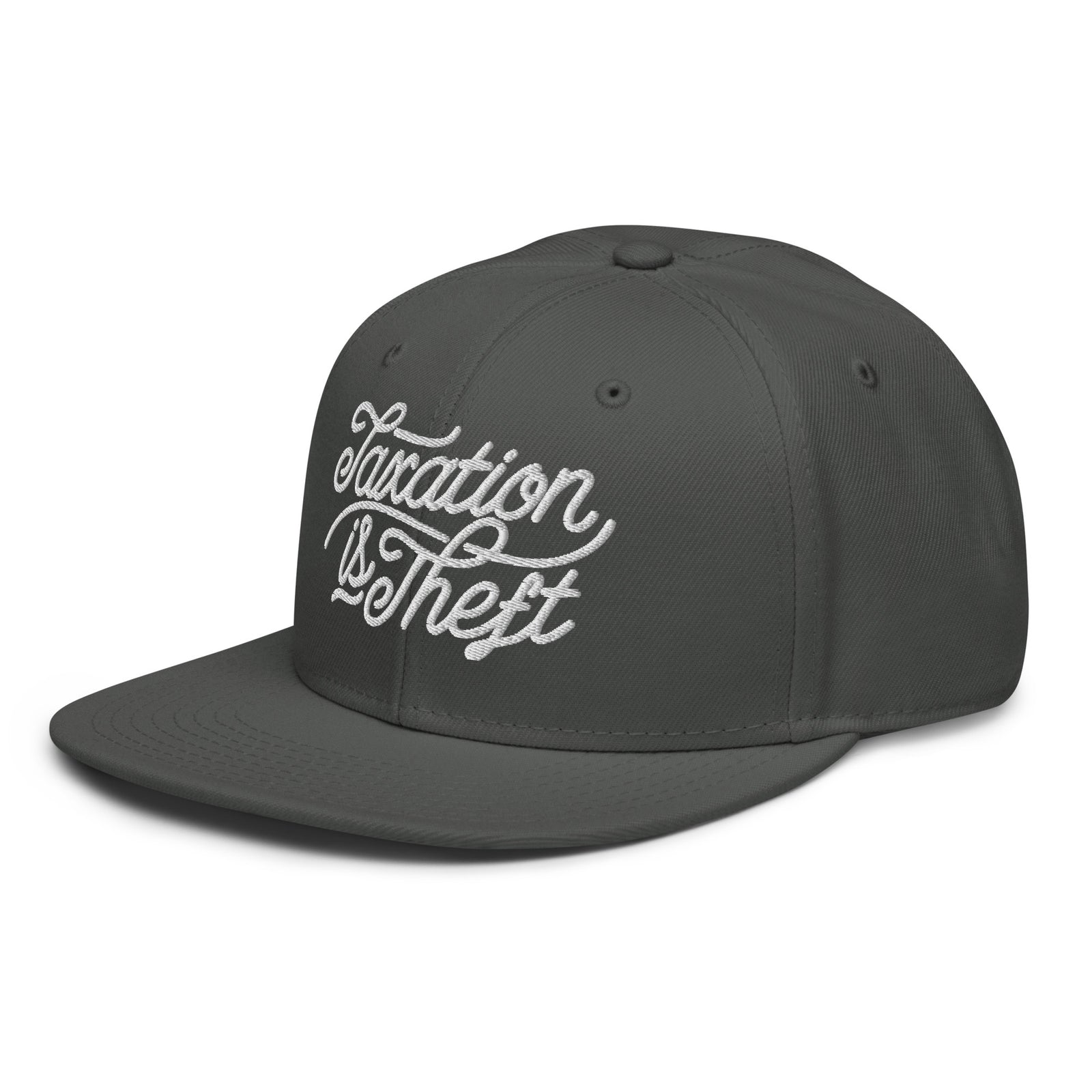 Taxation Is Theft Wool Blend Snapback