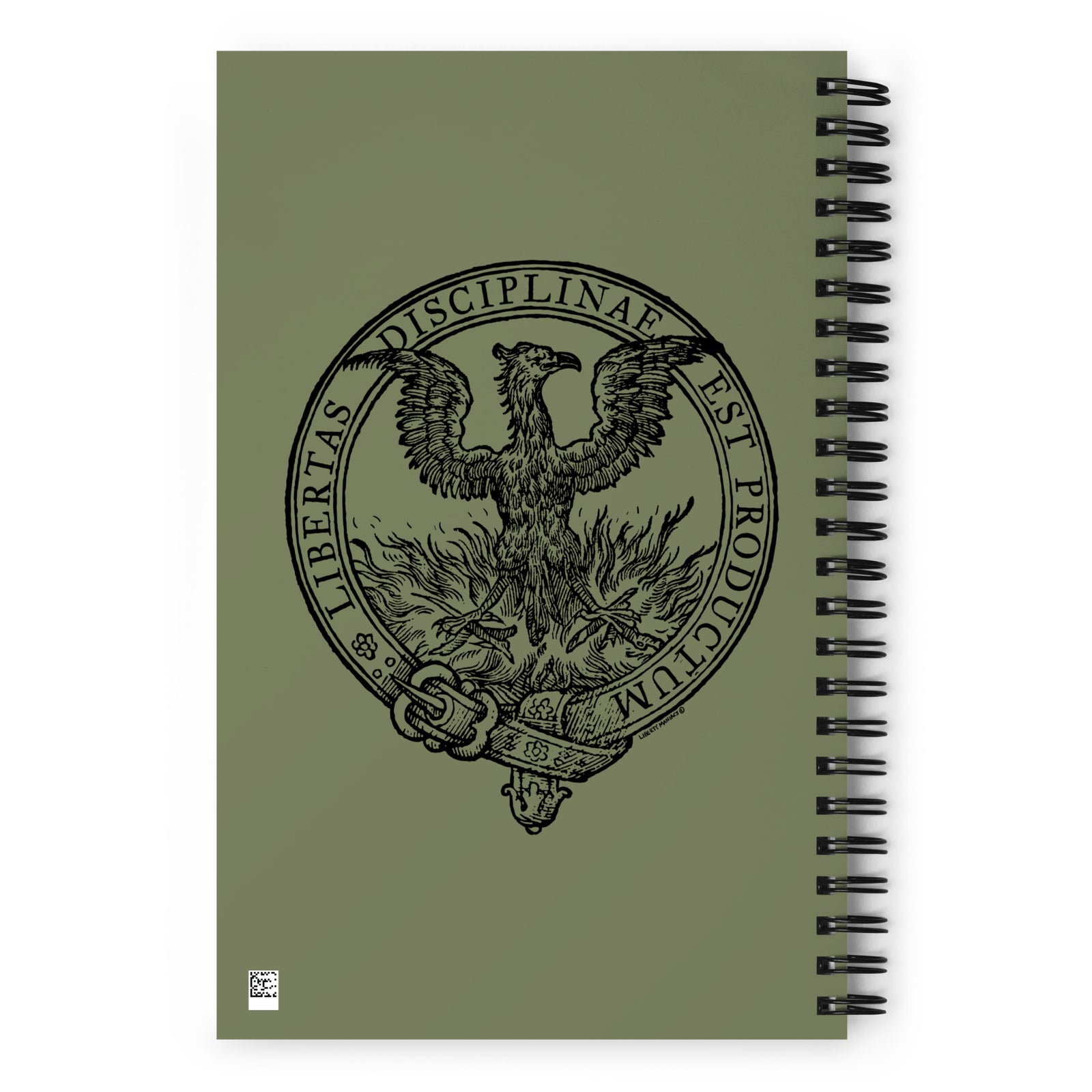 Discipline Bestows Liberty Spiral Notebook