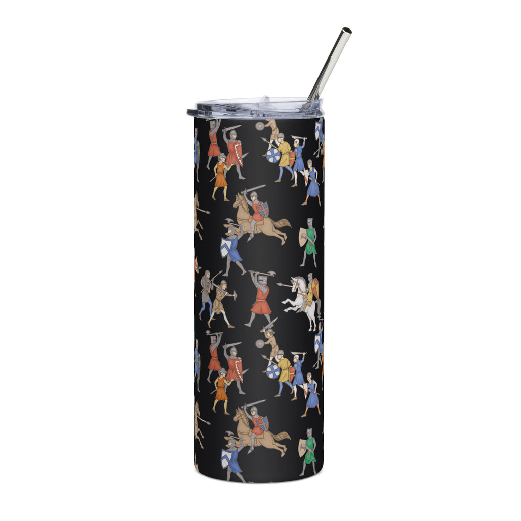 Medieval Battle Stainless Steel Tumbler