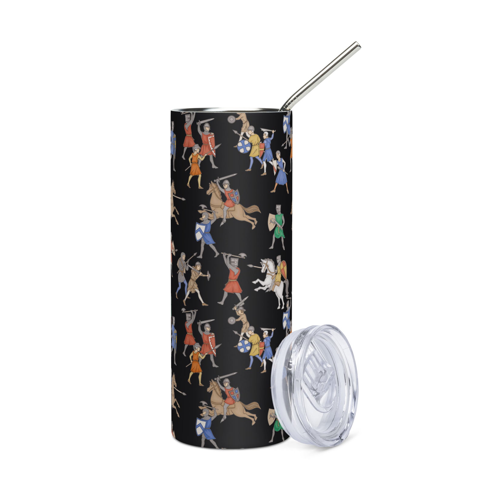 Medieval Battle Stainless Steel Tumbler