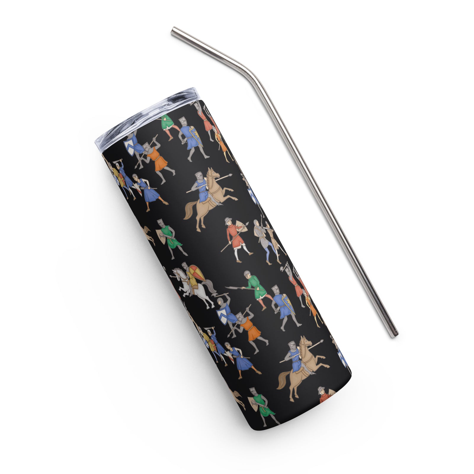 Medieval Battle Stainless Steel Tumbler