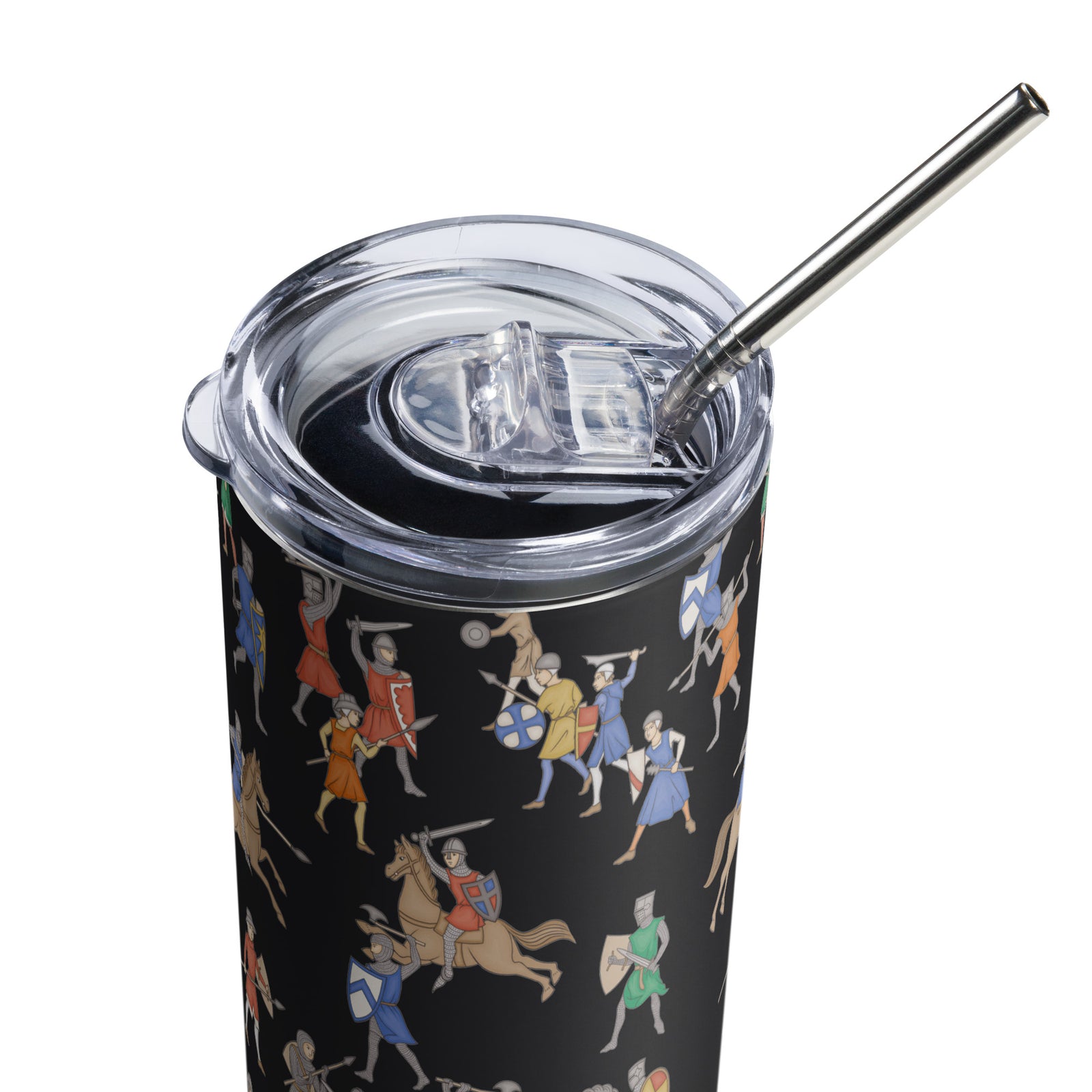 Medieval Battle Stainless Steel Tumbler