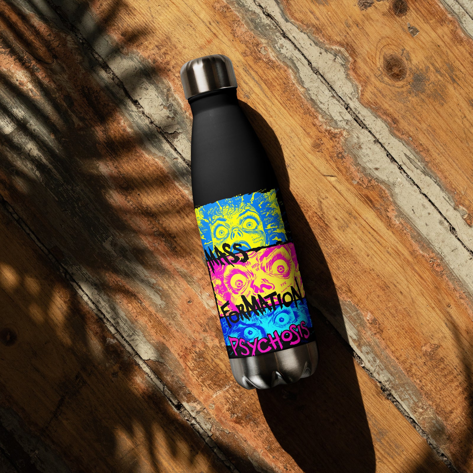 Mass Formation Psychosis Stainless Double-wall Vacuum Steel Water Bottle