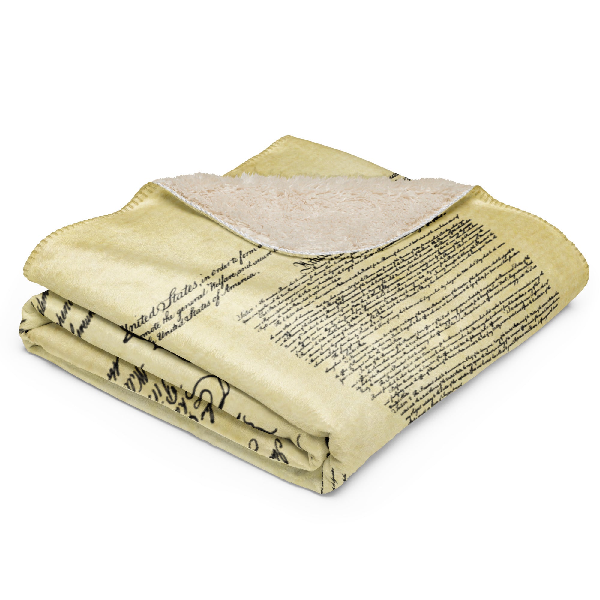 The United States Constitution Sherpa Blanket