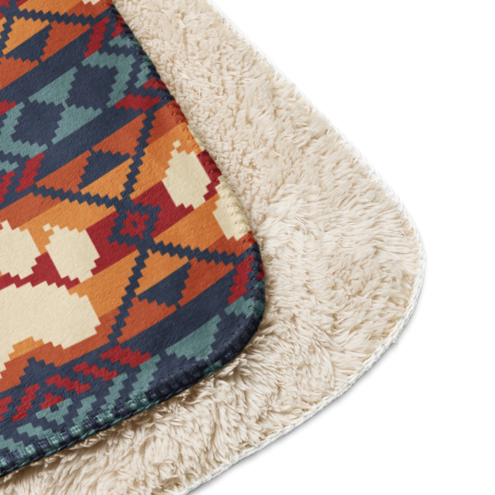 Wolf Paw Maiitsoh Tizhini Sherpa Blanket