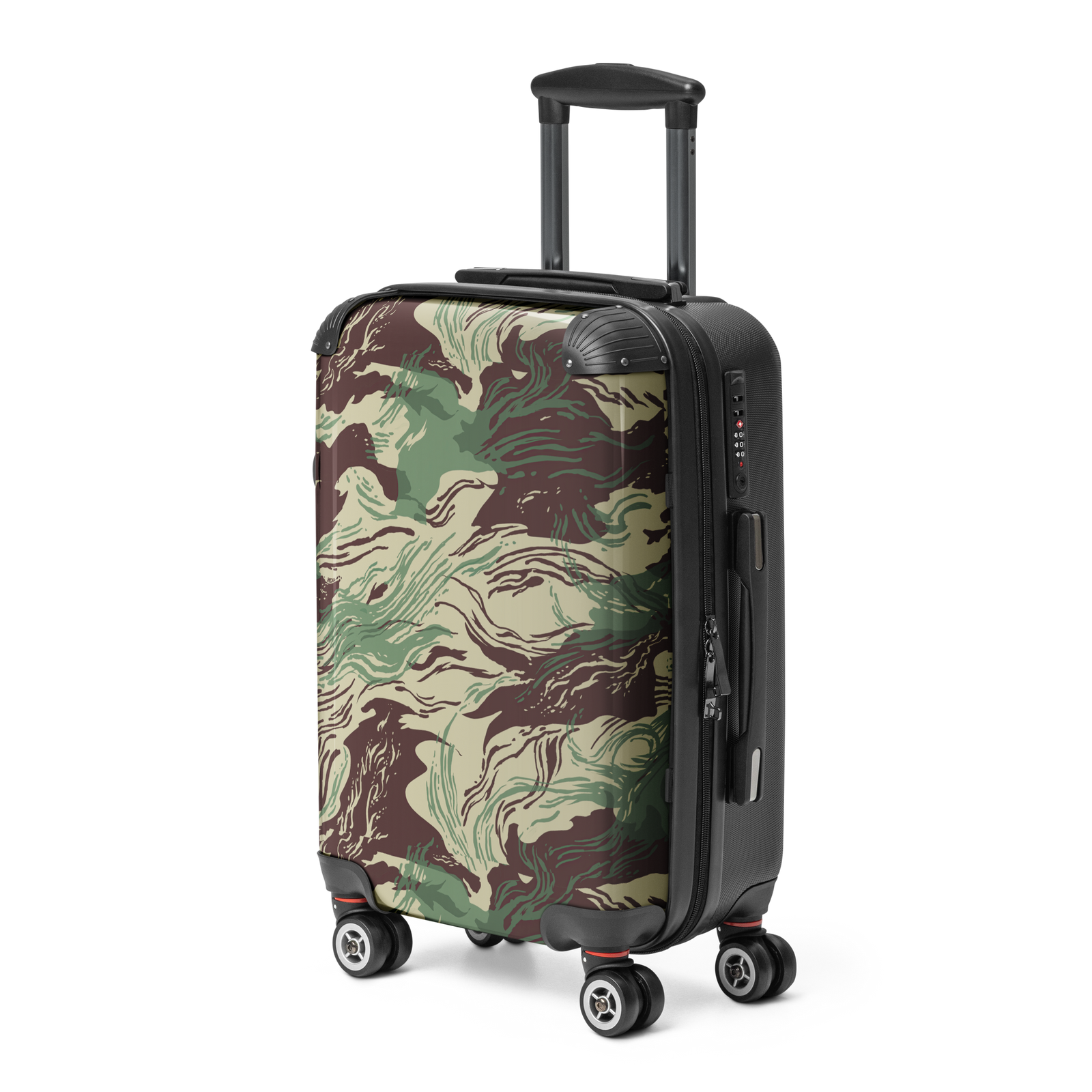Rhodesian Brushstroke Camouflage Hard-shell Suitcase