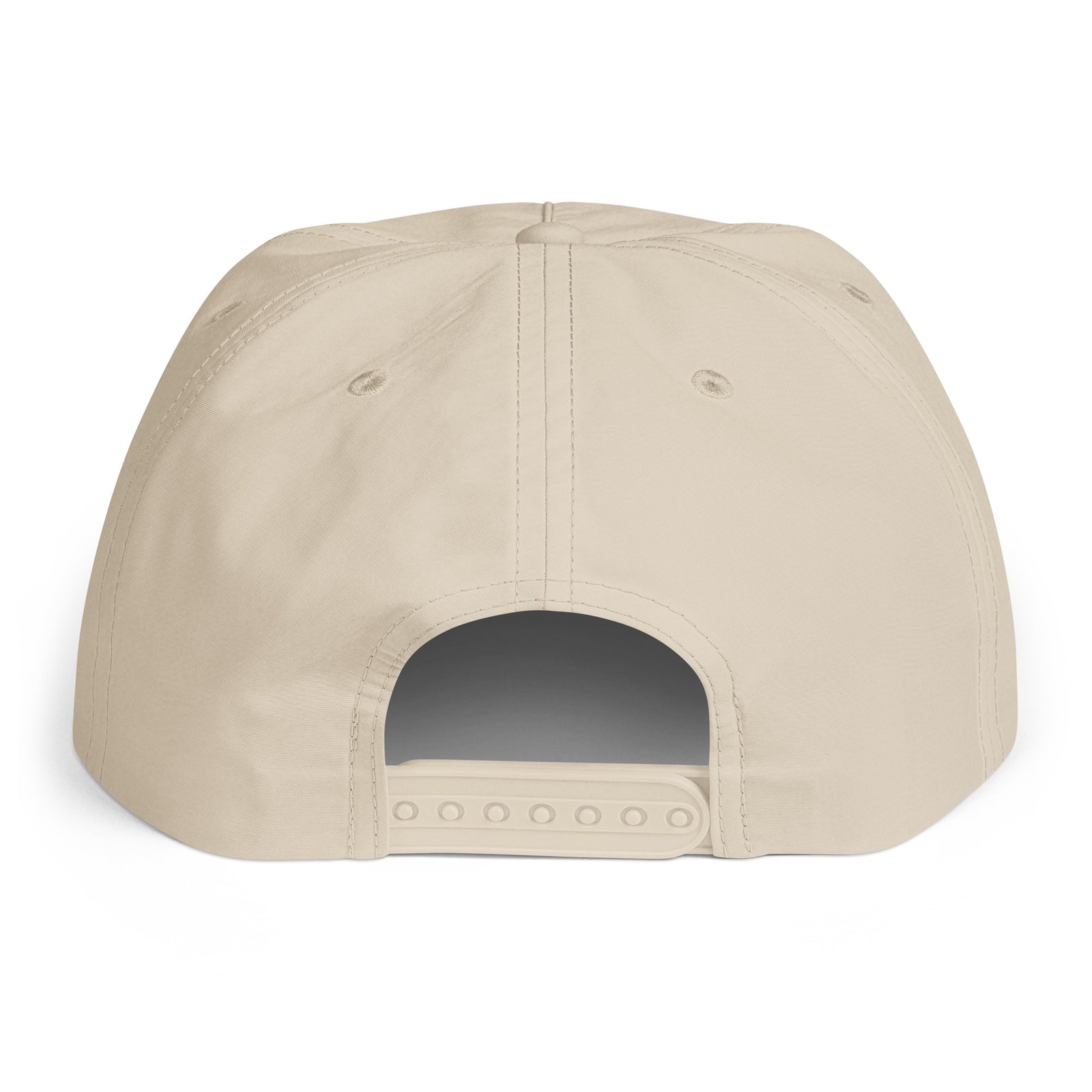 America 250 Surf Cap in ecru, back view adjustable patriotic snapback hat