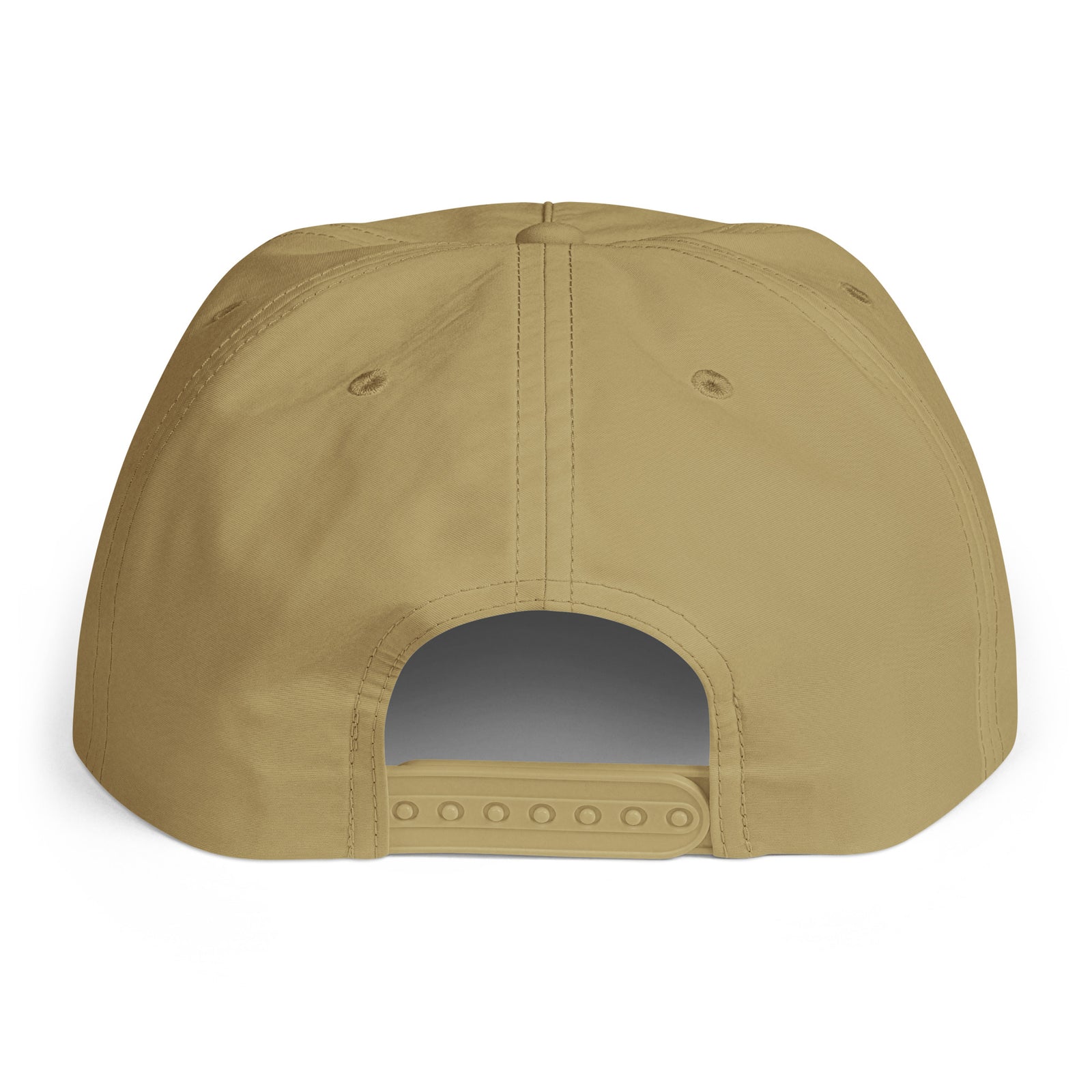 Beige baseball cap on a white background