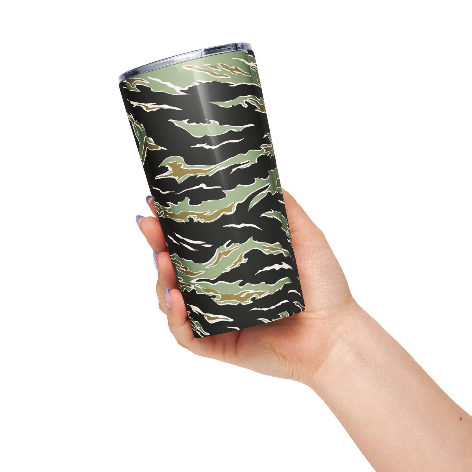 Tiger Stripe Tactical Tumbler