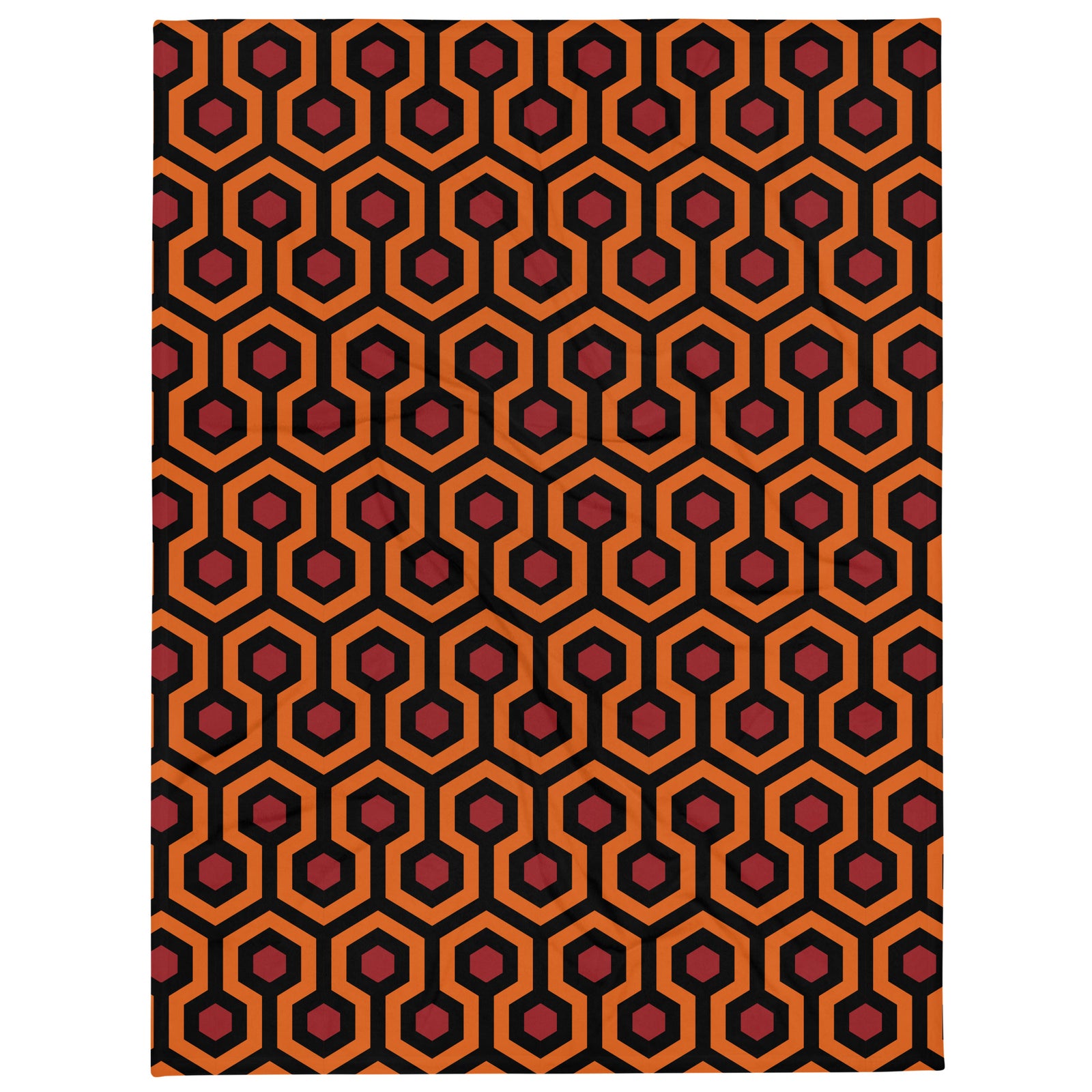The Shining Carpet Patterned Throw Blanket