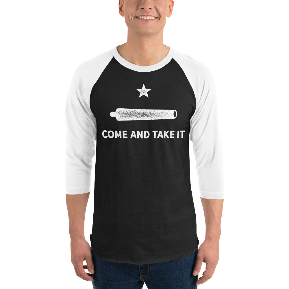 Gonzalez Come and Take It 3/4 Sleeve Raglan