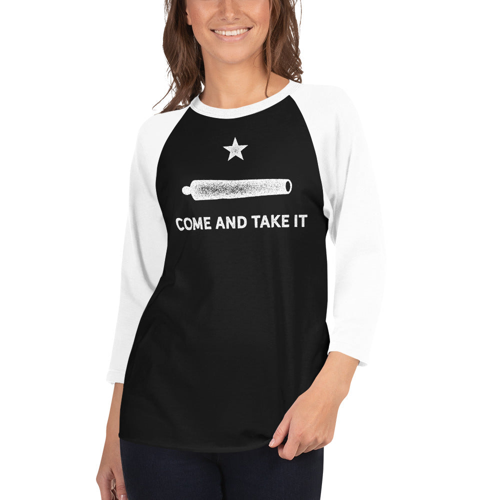 Gonzalez Come and Take It 3/4 Sleeve Raglan