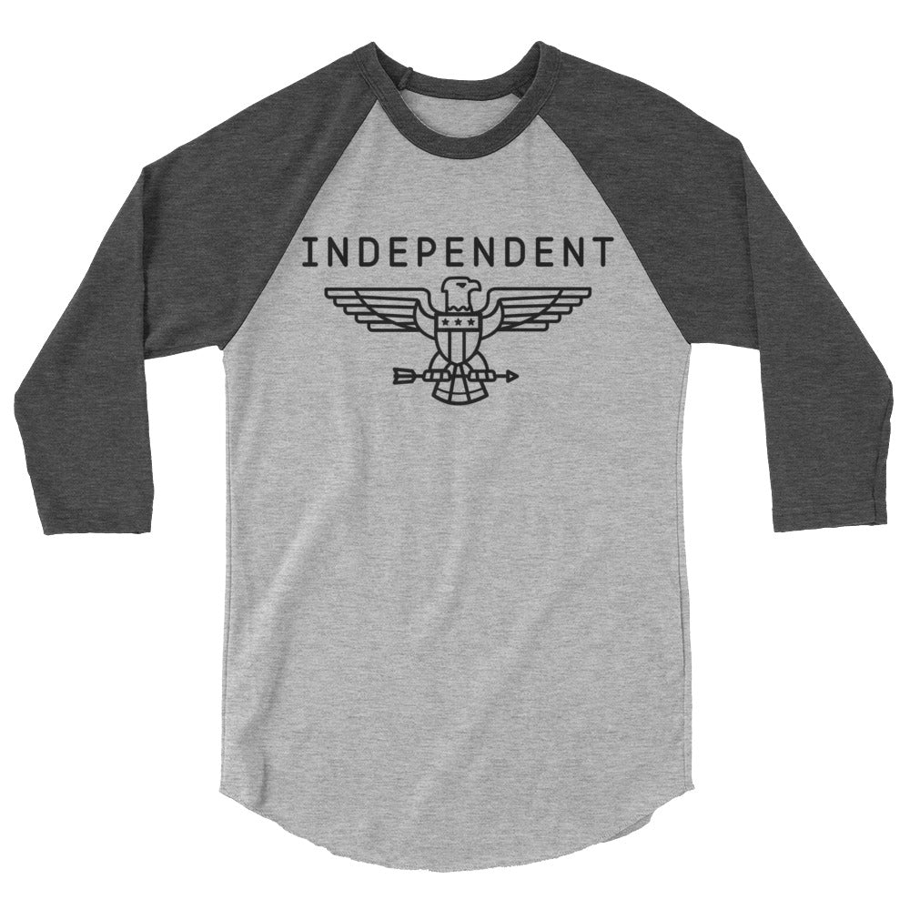 Independent 3/4 Sleeve Raglan
