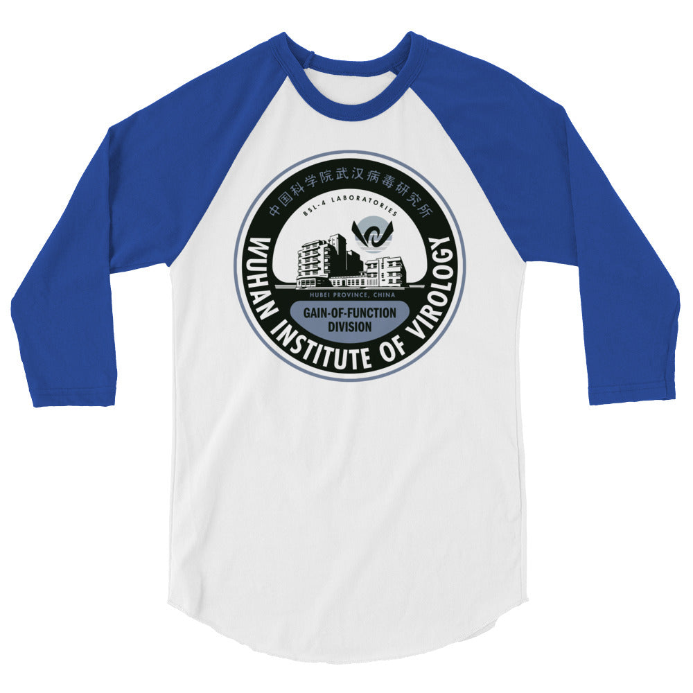 Wuhan Institute of Virology 3/4 Sleeve Raglan