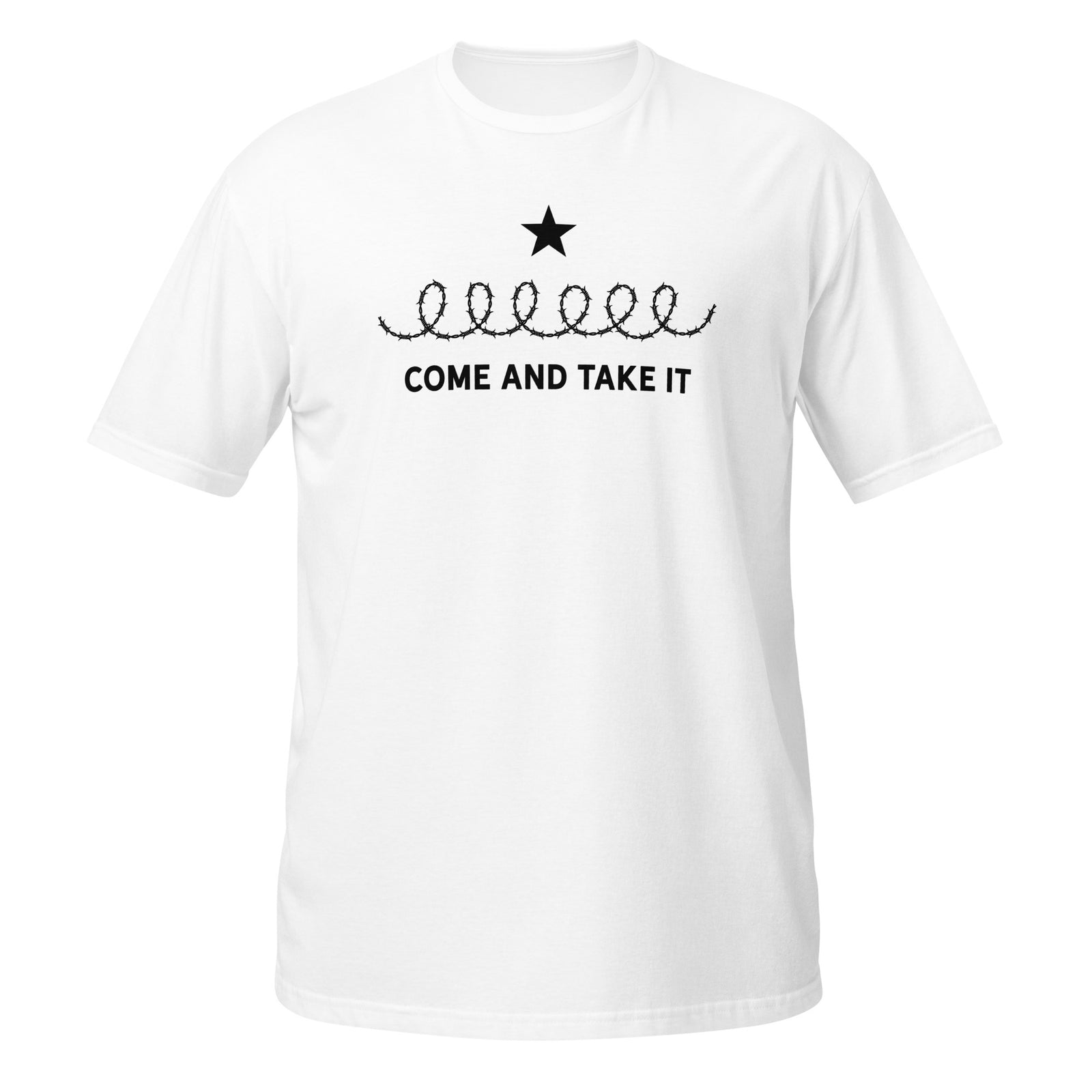 Come and Take It Barbed Wire Lone Star Rebellion T-Shirt