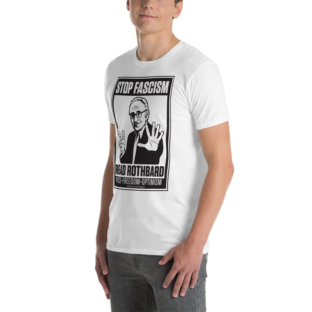Stop Fascism Read Rothbard T-shirt