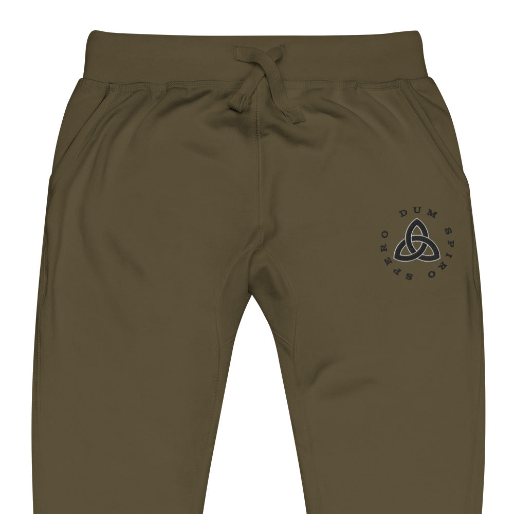 While I breath I Hope Triquetra Fleece sweatpants