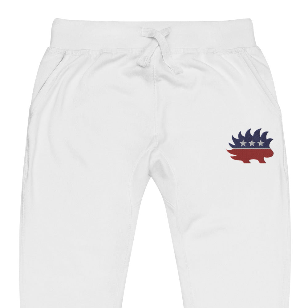 Porcupine Mascot Fleece Sweatpants