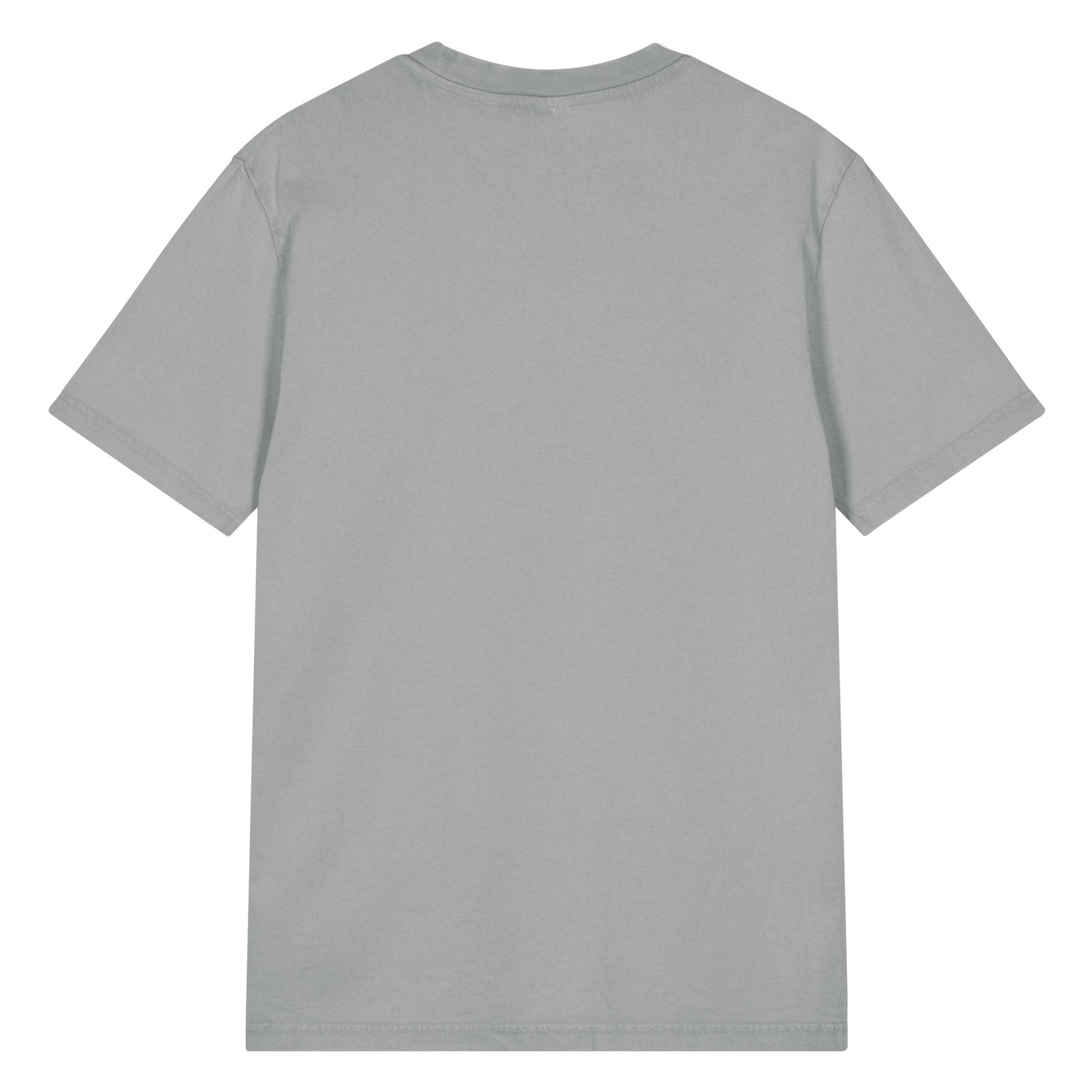 Gray t-shirt on a white background