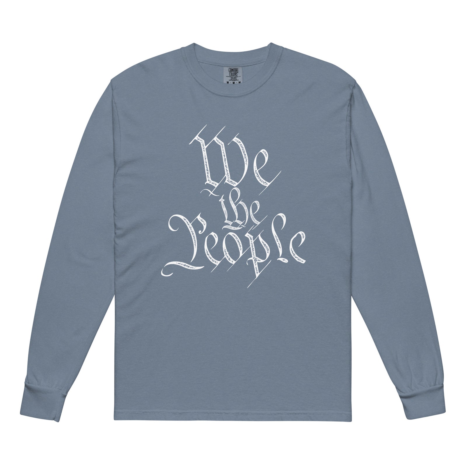 We the People Garment-dyed Heavyweight Long-sleeve Shirt