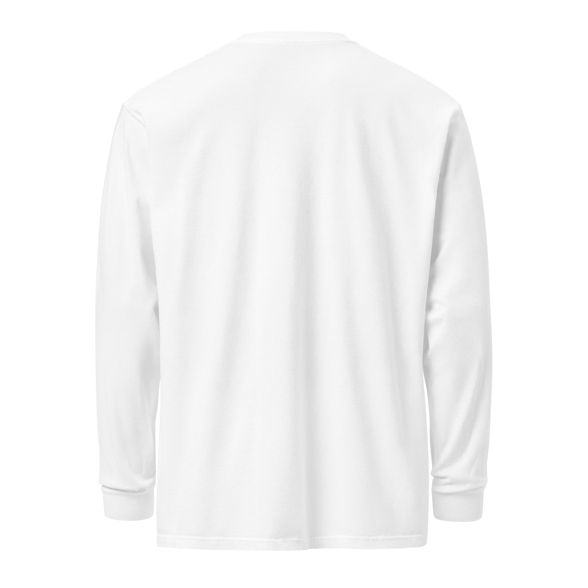 Dumpster Fire Garment-dyed Heavyweight Embroidered Long-sleeve Shirt