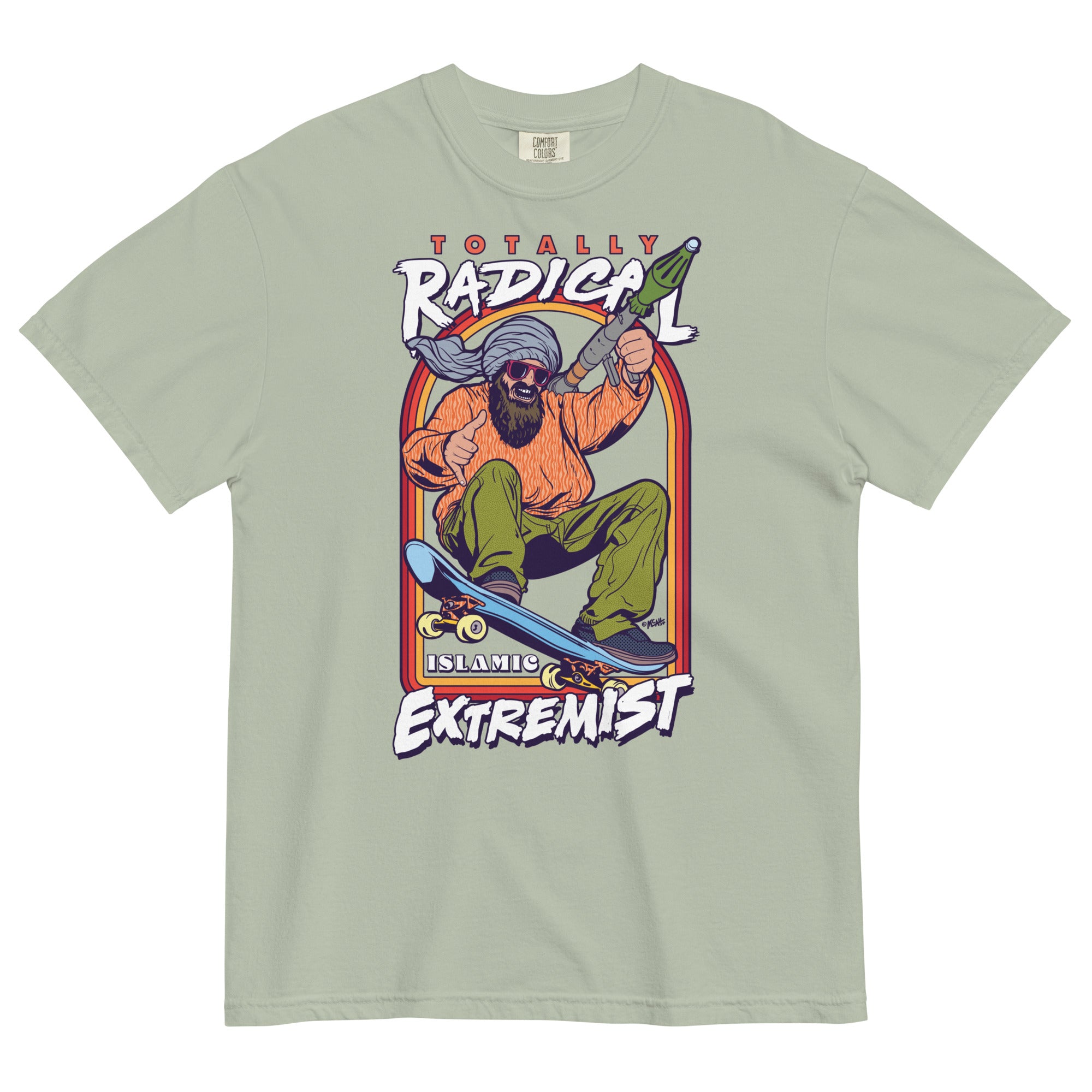 Totally Radical Islamic Extremist Heavyweight T-Shirt