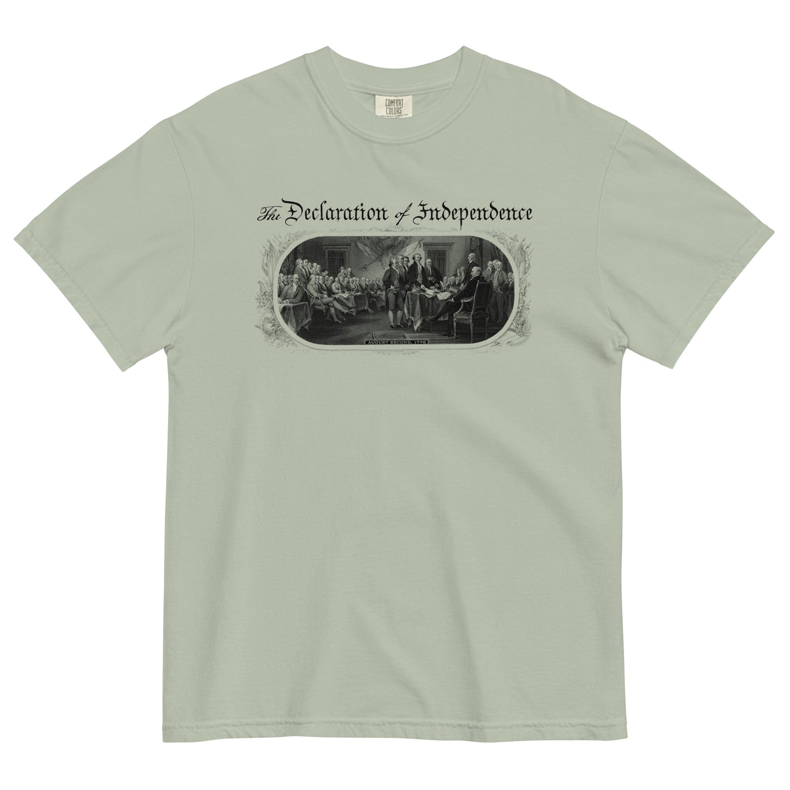 Declaration of Independence Garment-dyed Heavyweight T-Shirt