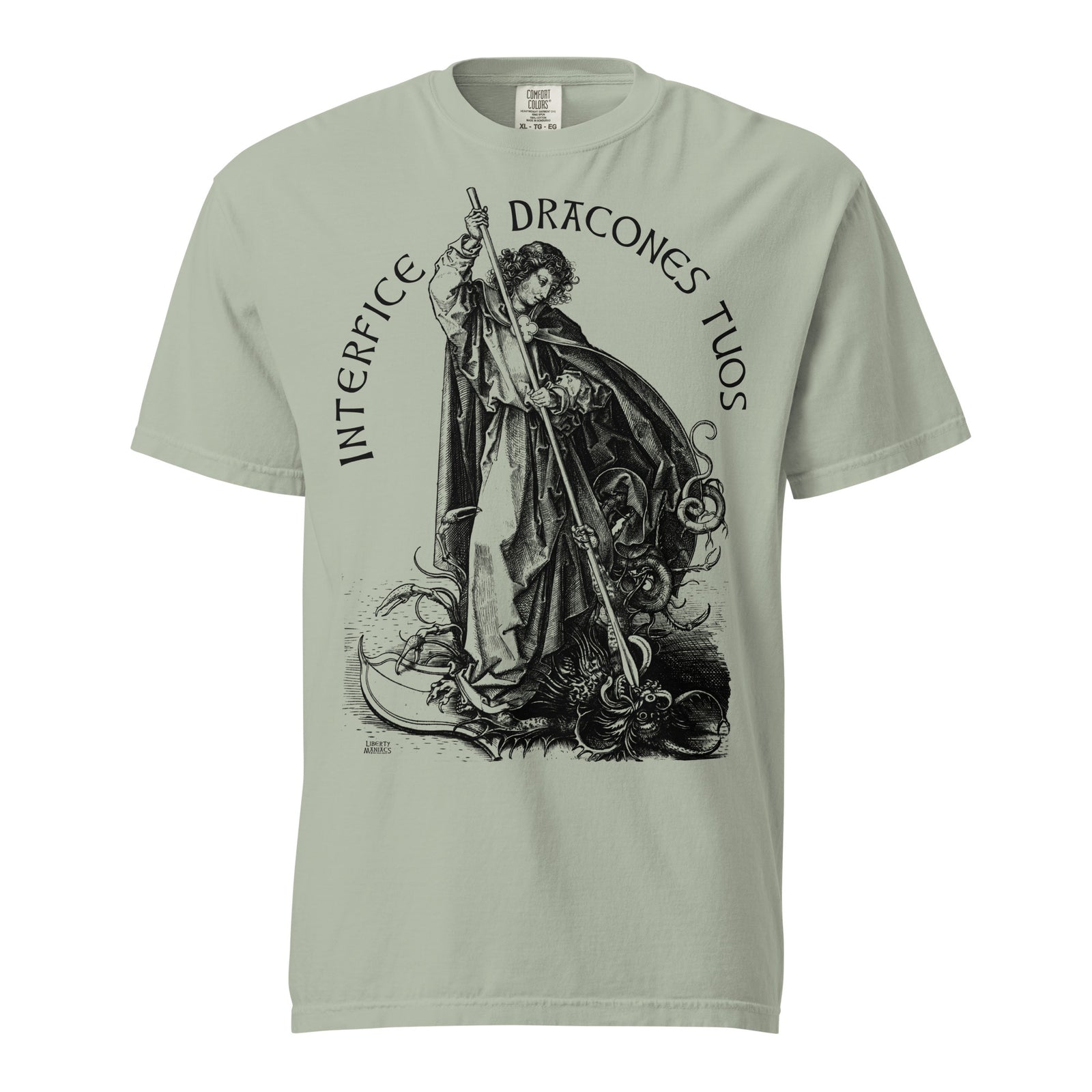 Slay Thy Dragon St George Garment-dyed Heavyweight Tee