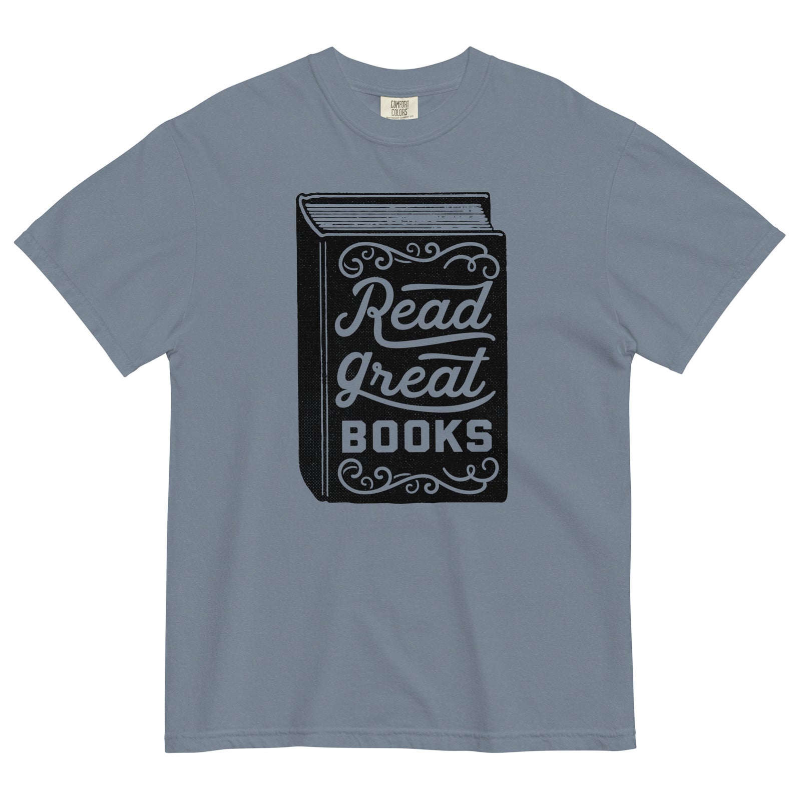 Read Great Books Garment-dyed Heavyweight T-Shirt