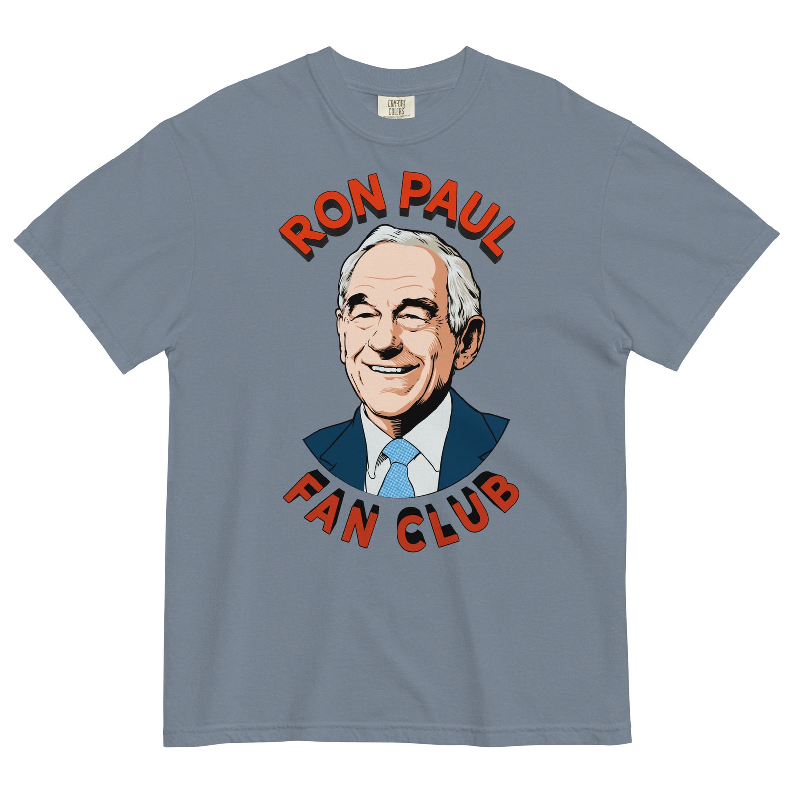 Ron Paul Fan Club Garment-dyed Heavyweight T-Shirt