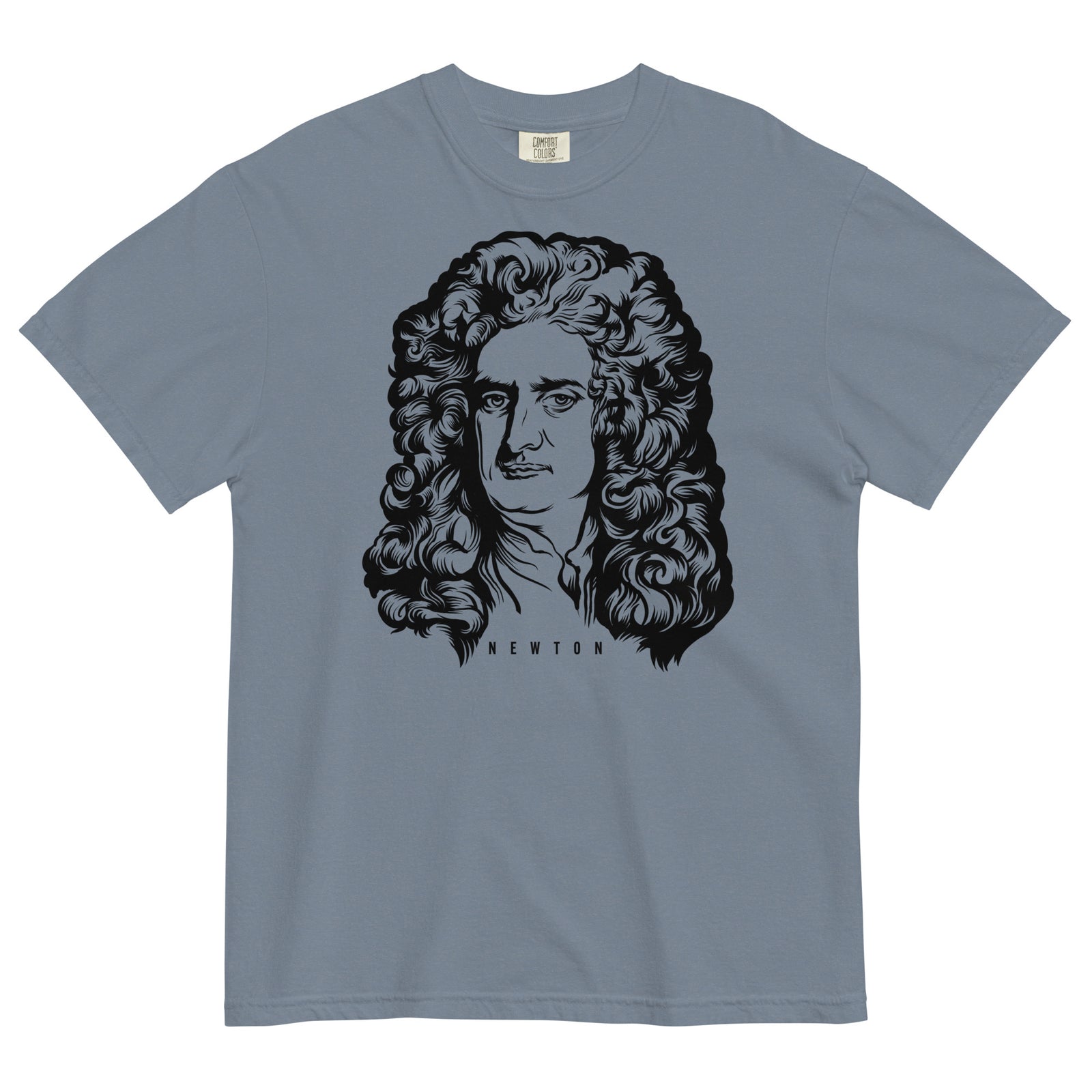 Sir Issac Newton Garment-dyed Heavyweight T-Shirt